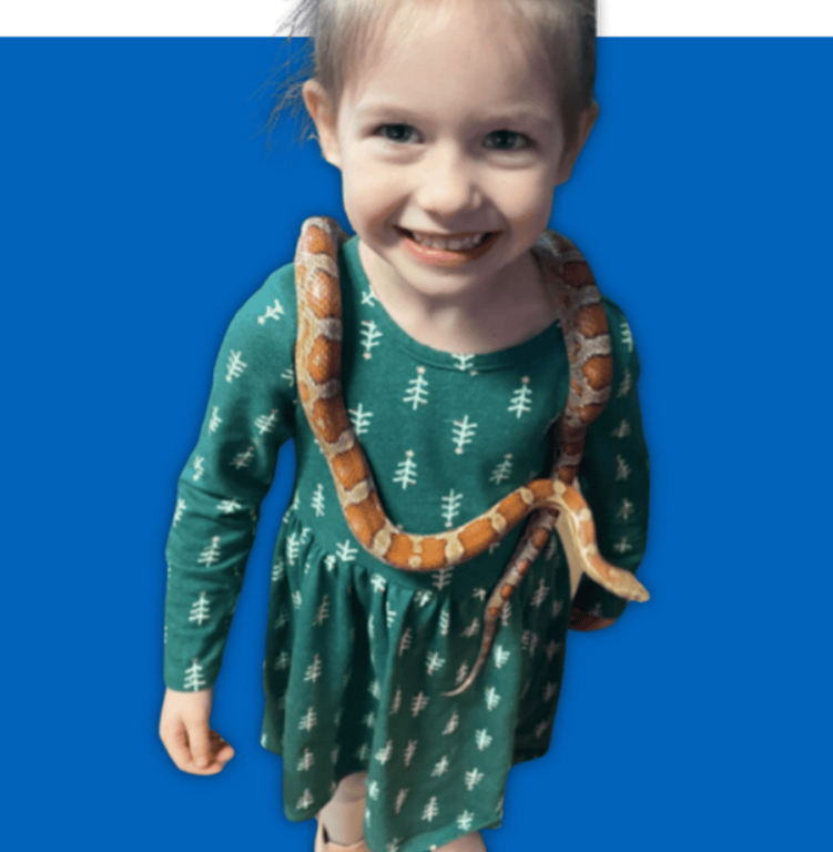 girl with lucky